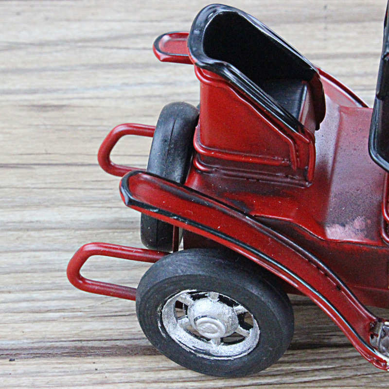 akka杂货 欧式铁皮老爷车 经典模型 怀旧记忆热销 复古怀旧家居