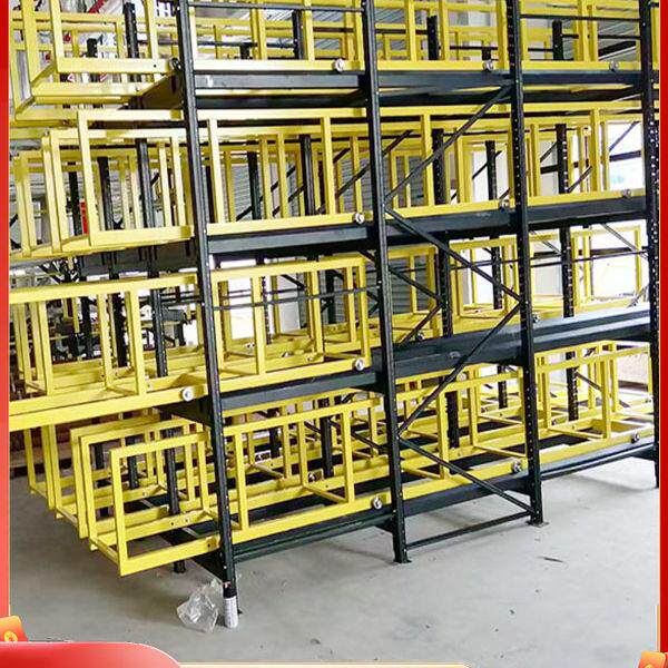 蜂巢式伸缩悬臂货架重型双面电动手摇仓储货架多层置物架悬臂货架