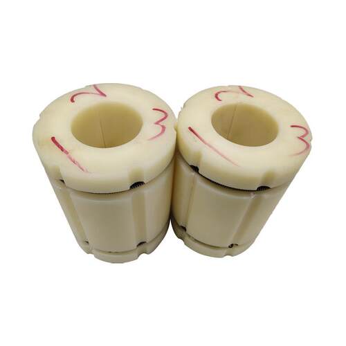 东莞厂家供应3变6寸尼龙套气胀轴气囊配件加工塑料胀套板式气涨套