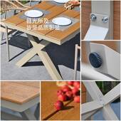 户水别墅庭院桌椅休闲露天阳台藤椅网红防防组晒藤椅8585花园室外