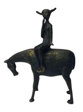 新款直销新中式样板房客厅酒柜书桌装饰品艺术酒店大厅会所雕塑摆