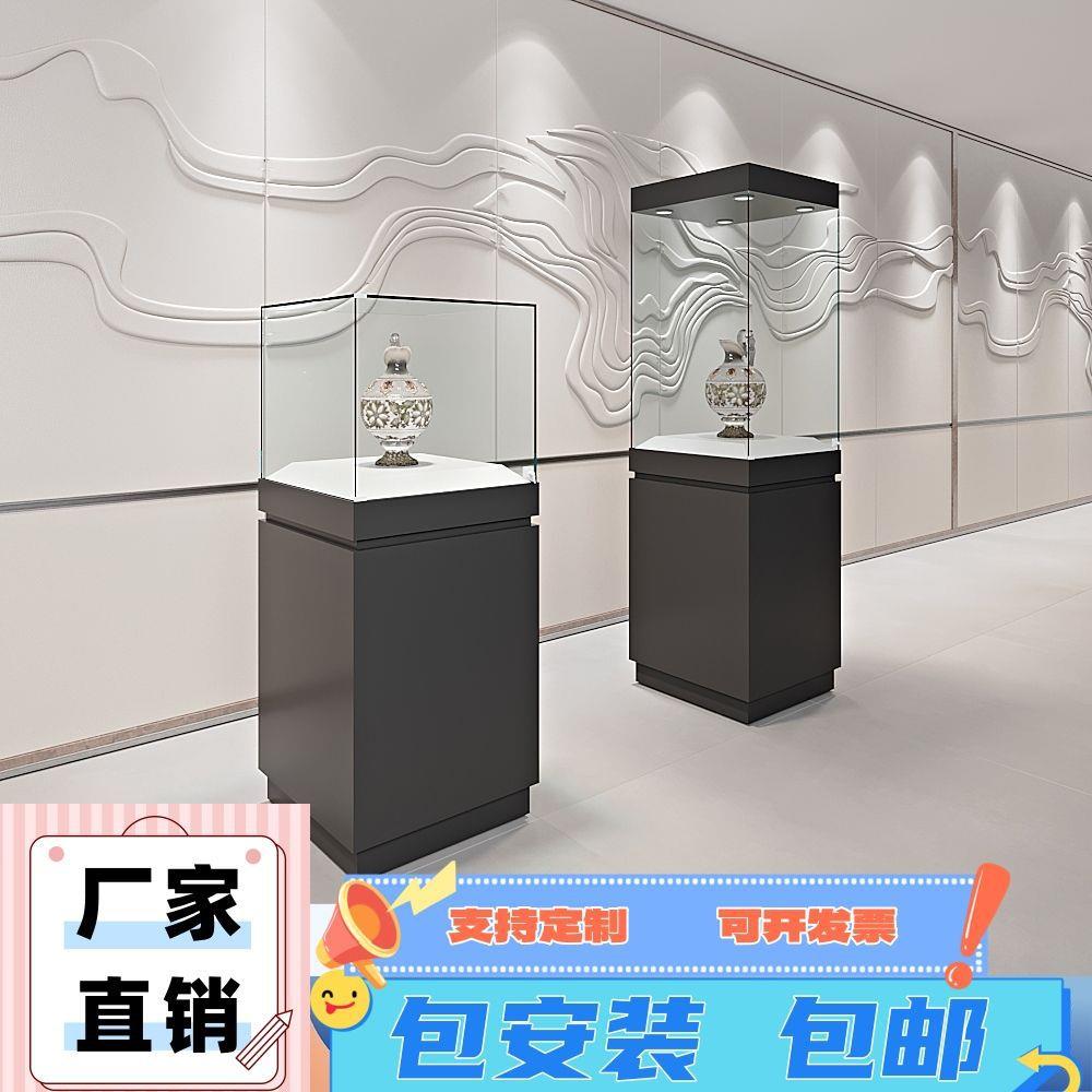 玻璃柜珠宝玉器烤漆柜台产品样品纪念博物馆文物陈列柜展示柜