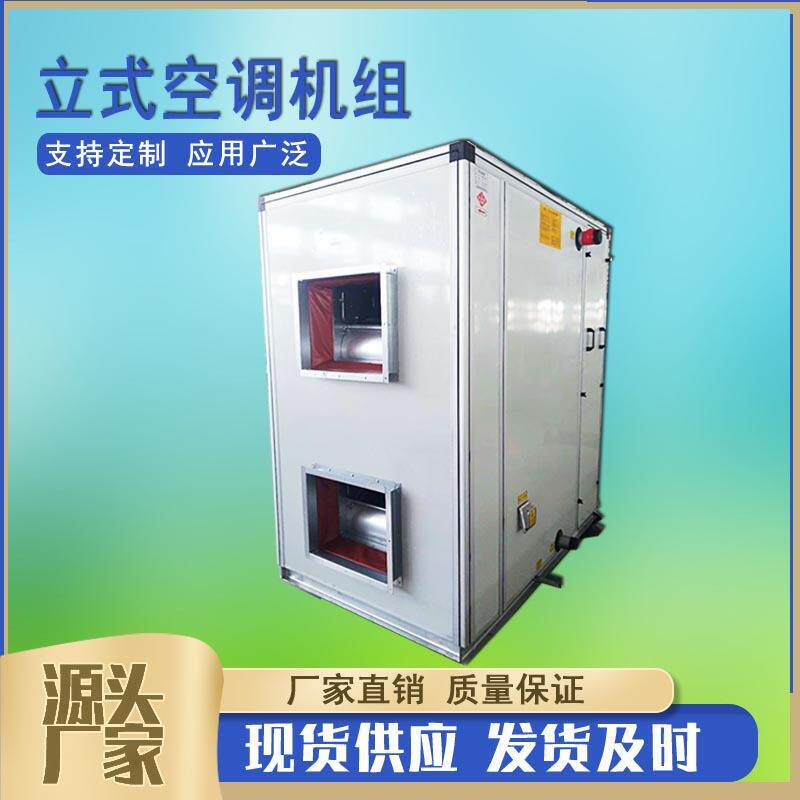 6000风量立式水冷暖机组柜式新风机组立式空调风柜吊顶式空调机组