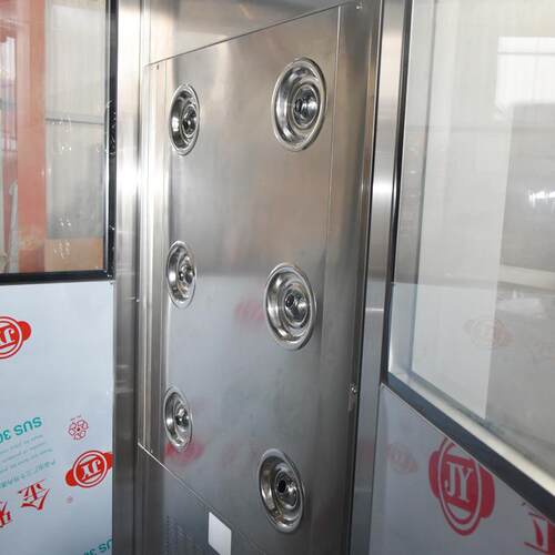 锈钢风淋室工厂用食品车间单淋人双人卷帘门货淋室风净化不CRFLS-