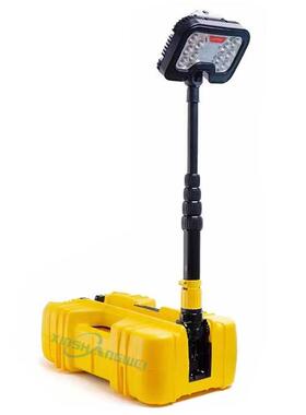 SZSW2630 便携式工作灯 移动照明系统 照明灯 可换电 1.8米升降