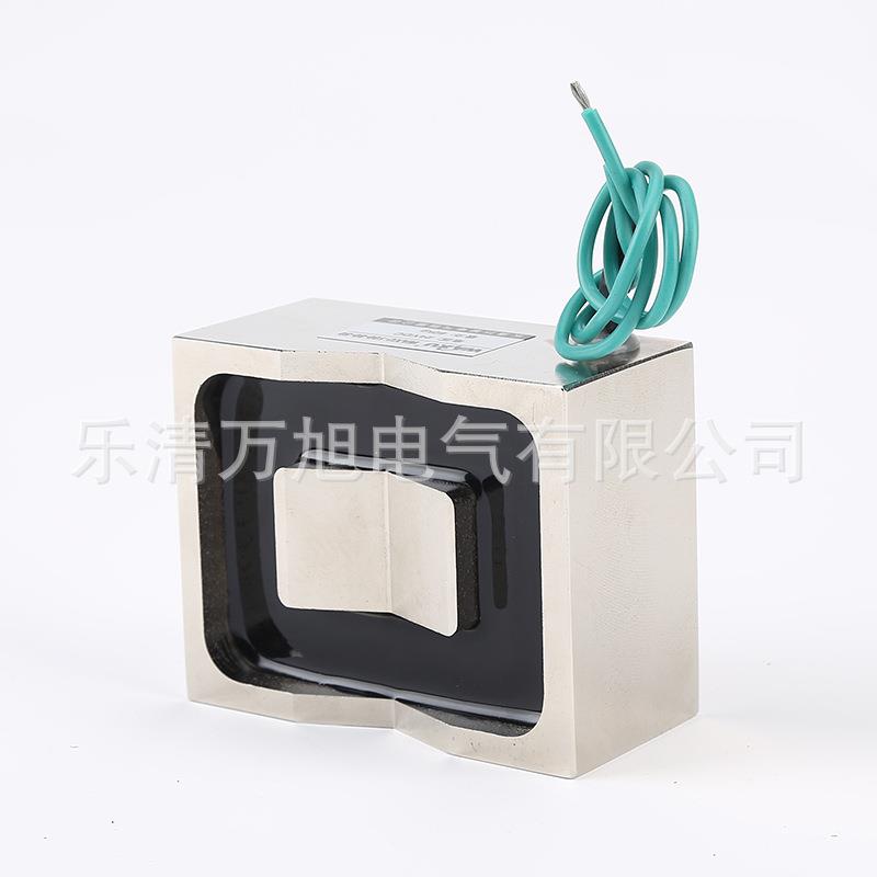 方形电磁铁W0AQESXU-10-8-50盘长方形0吸电磁铁牵引起重电磁铁