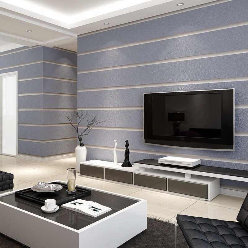 现代简约宽条纹鹿皮绒背景墙壁纸加厚3D立体无纺布影视墙床头墙纸,家装主材,自贴墙纸/自粘墙纸,淘宝优惠券,粉丝福利购,淘宝优惠卷