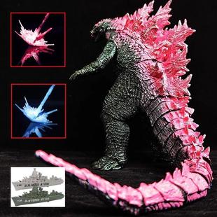哥斯拉怪兽手办玩具机械大战金刚三头龙生日礼物可动恐龙模型摆件