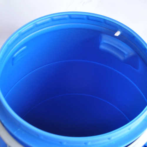 加厚60L法兰桶开口桶化工液体桶涂料桶避光桶铁箍桶废液UN标油桶