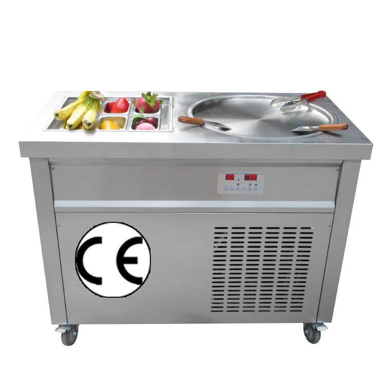 摆摊可制定炒冰机 炒酸奶机炒奶果机器商用单锅雪糕机 炒酸奶机