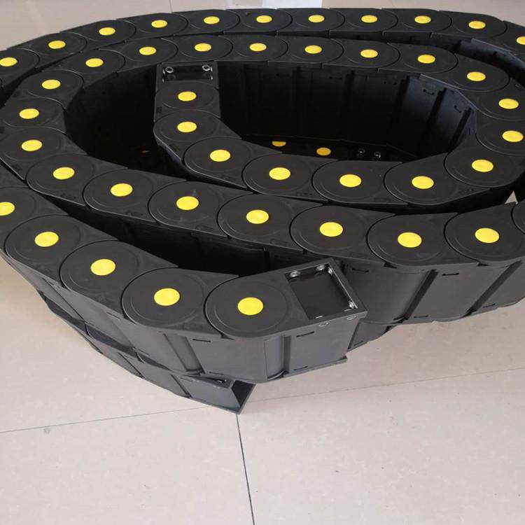 尼龙拖链静桥式全封闭程增塑料工机床穿线油管强TYAZL式音坦克