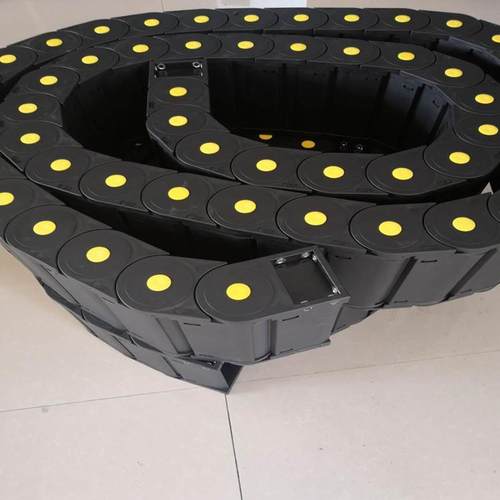 尼龙拖链静桥式全封闭程增塑料工机床穿线油管强TYAZL式音坦克