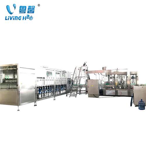 全套桶装水生产线设备5加仑全自动灌装机大桶水液体等压包装机厂