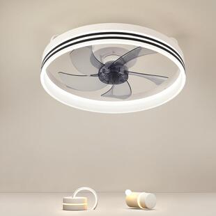 室顶灯带风一体餐厅吸吊扇灯2010725新款中卧山灯具日规扇风扇灯1