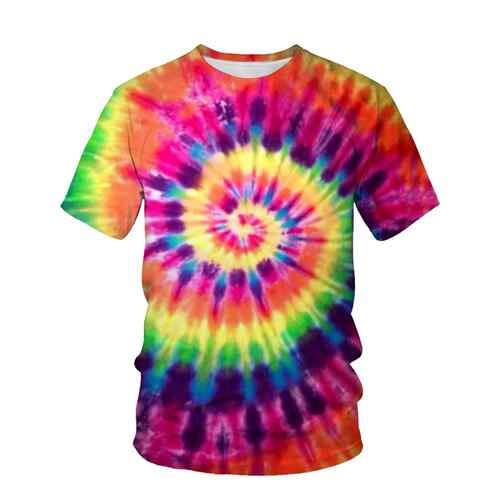 Short T hip-hop elements printed men's and women's short