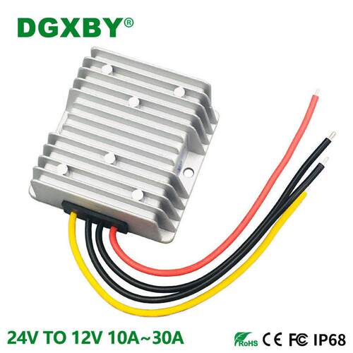 24V转12V10A20A30A直流电源转换器15-40V变12V车载设备降压变换器