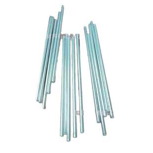 2.5mm现货工艺银色铝棒2mm园艺黑色小铝杆易折弯蚊香夹配件圆铝条