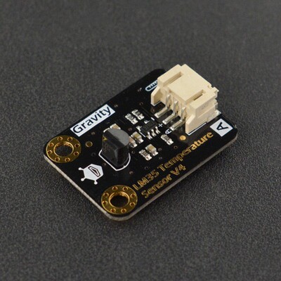 DFRobot Gravity:模拟LM35线性温度感测器兼容Arduino 5V/3.3V