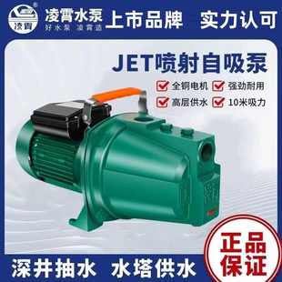 广东凌霄水泵JET150家用自吸泵喷射泵水塔增压泵抽水泵JET100