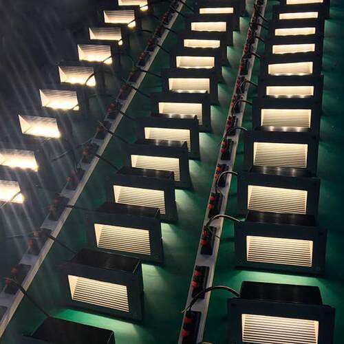 新款直销户外防水台阶灯led踏步灯楼梯灯嵌入式广场庭院地脚灯跨