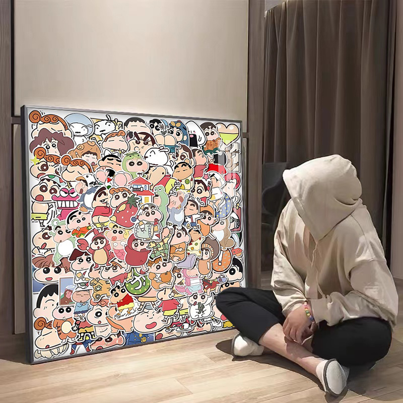 蜡笔小新大合集高级钻石画2025新款可爱卡通动漫手工点贴十字绣5d