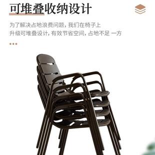 庭院户外桌椅组摆户外塑木餐防合水花园庭椅院露天阳台休闲外欧式