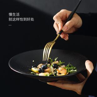 陶瓷家用面碗日式 bowl 小脚碗拌面碗拌饭盆商用餐具西餐碟ceramic