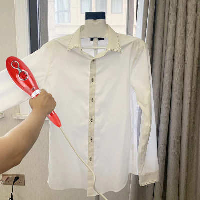 新品 手持熨烫机 家用迷你红色蒸汽刷 便携式宿舍烫衣机 TOBI