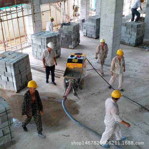 出售二次灌浆设备 小型混凝土输送泵 构造柱浇筑泵 螺旋上料机