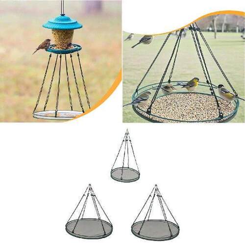 Bird Seed Catcher Tray Birdseed Hoop for Backyard Outdoors