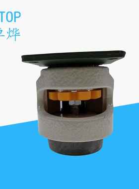 YTOOLZP调节支3脚YZ80B-0底-座铝合金调节座轴承尼龙轮水平调节撑