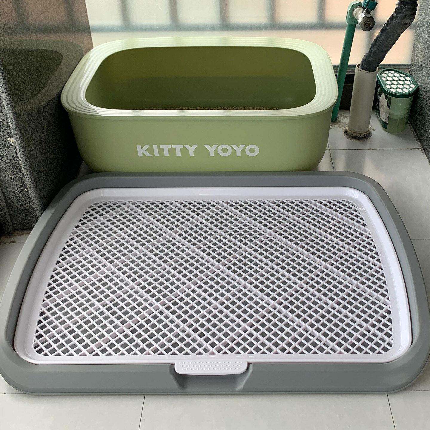 猫砂垫防带出超大号双层控砂垫猫厕所防外溅漏砂板宠物用品控砂台