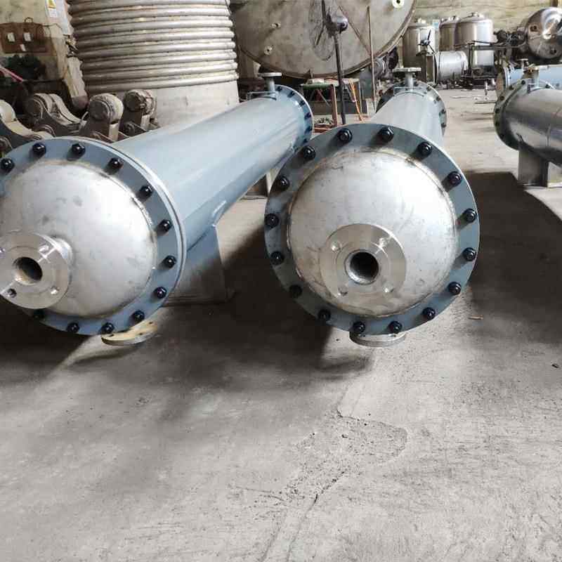 冷凝器 江器苏厂家钢螺旋板式碳钢冷却管壳蒸汽对流水定制冷换热