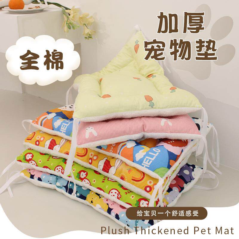 厂家猫笼吊床夏季空调垫宠物店猫咪垫子绑系带寄养垫狗窝