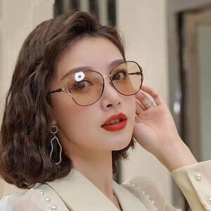 女式两用日夜驾驶镜两用变色太阳眼镜大脸显瘦开车专用偏光眼镜太