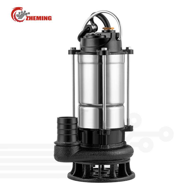 不锈钢污水泵220v70w550w750w1100w1500w2200w大流量潜水污水泵