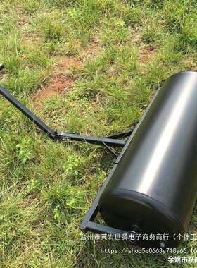 草地压滚筒手推草手坪压平花园机661绿化滚桶打夯压实辊碾压土扶