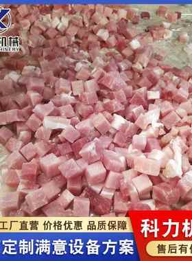 自动肉不机切 肉丁机OUN锈钢切大产量自动切肉机器 冻肉丁机