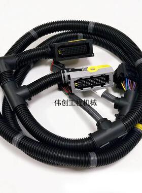 适用沃尔沃挖掘机全车线EC210B 240B道依茨D6E发动机线束14631808