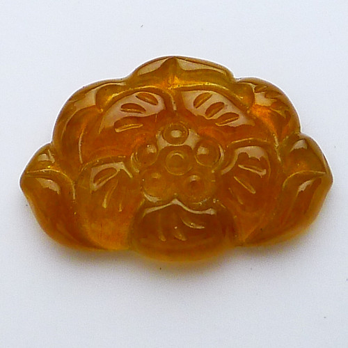 翡翠红翡黄翡蛋面戒面缅甸正品天然老坑红黄牡丹可镶嵌件1.05g