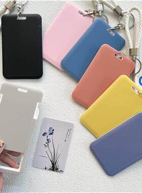 Card Campus Access Door Credit Card Holder Bag Set Key Chain