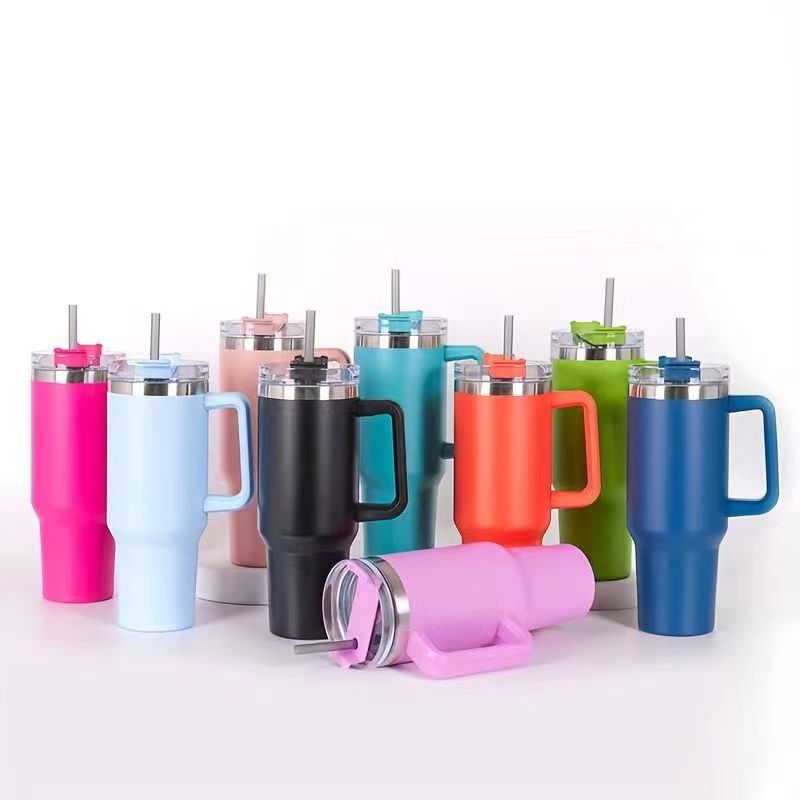 不锈钢保温杯oz手柄手柄保温杯