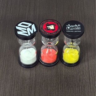 沙漏计儿童刷牙防摔0/分钟十分钟时间流沙瓶漏斗摆件塑料10