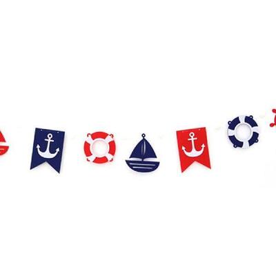 Ocean Colorful Flag Beach Theme Decor Room Themed Party