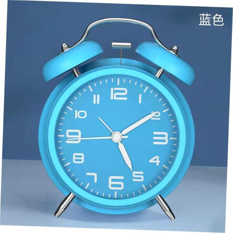 Night-light LED electronic clock alarm small 夜光静音小闹钟 - 实物图