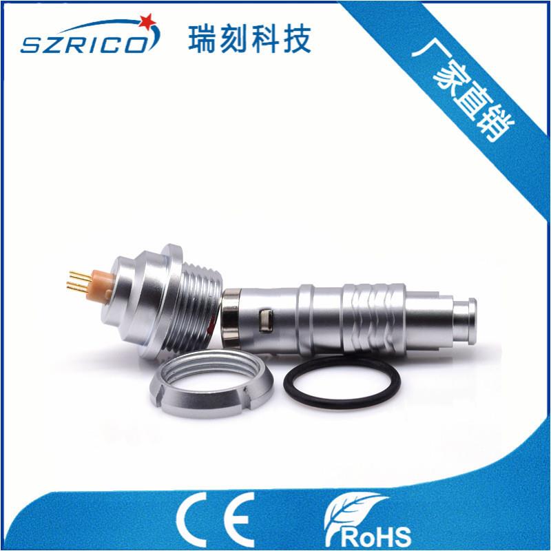 防水金属密封圈IP67金属K系列LED公共设备转换接头插件户外连接器