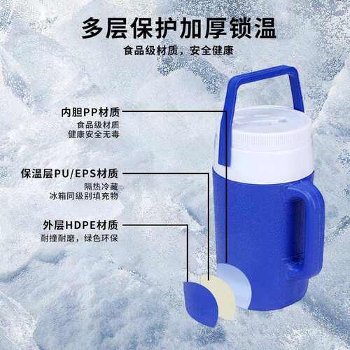 夜市摆摊食品保鲜保冷手提冰桶便捷车载户外露营野餐保温箱冷藏箱