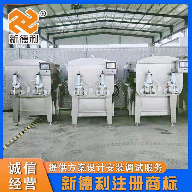 不锈钢腊肠真空拌馅机全自动牛肉馅加工机器食品机械配套搅拌设备