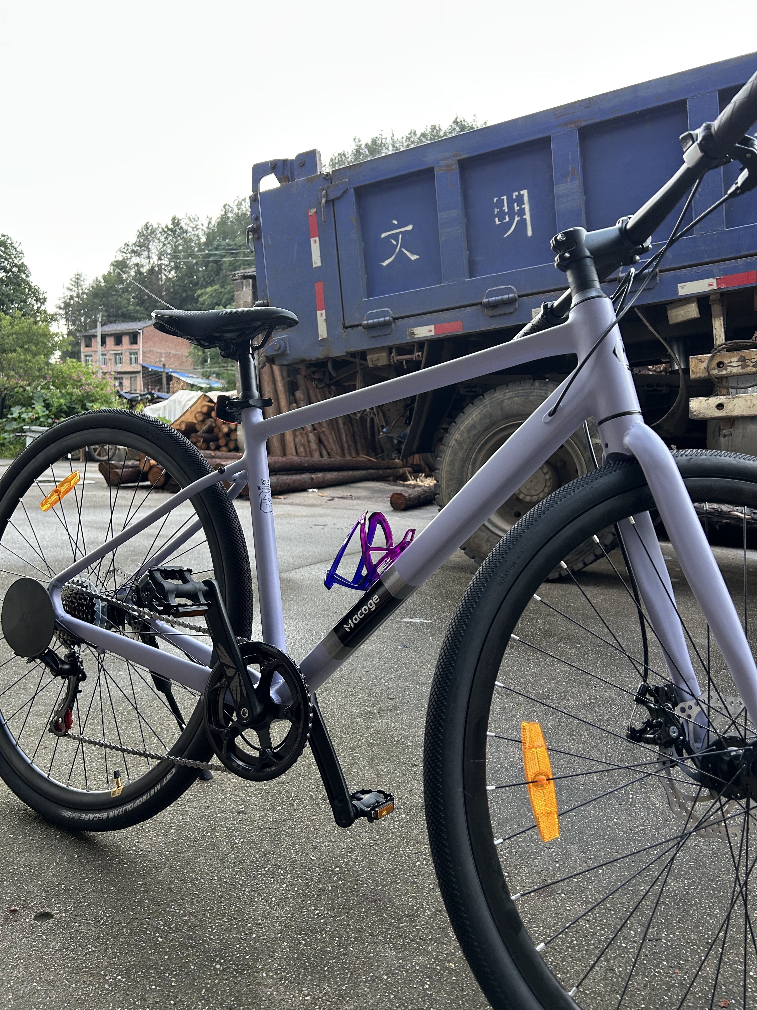 Macoge RX3.0 Lite Городской дорожный велосипед Shimano 7 скоростей легкая алюминиевая рама дисковые тормоза photo review