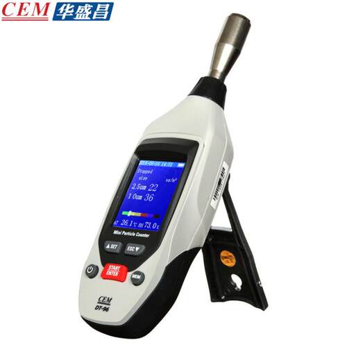 CEM华盛昌PM2.5PM10空气质量粉尘颗粒物检测仪探测器DT-96